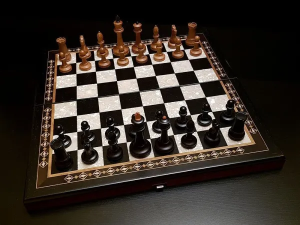 Шахматы Классика венге складные