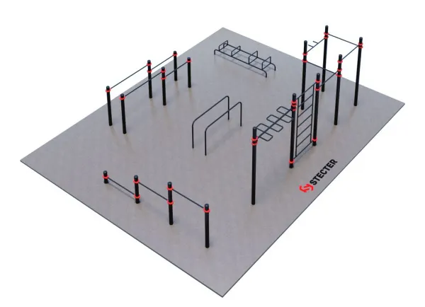 Проект "Дворовая площадка для Воркаут 2-4"