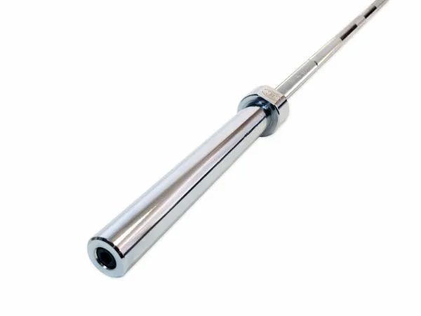 Гриф олимпийский прямой хромированный 86" до 226 кг REBEL