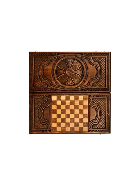 Нарды резные "Щит Давида" 60, Ustyan