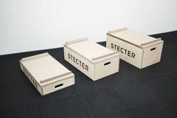 Комплект тяжелоатлетических плинтов + доп. секция (Н=89 см, материал-фанера)