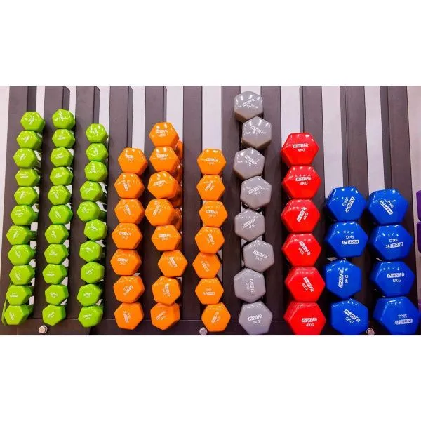 Гантель в виниловой оболочке PROFI-FIT