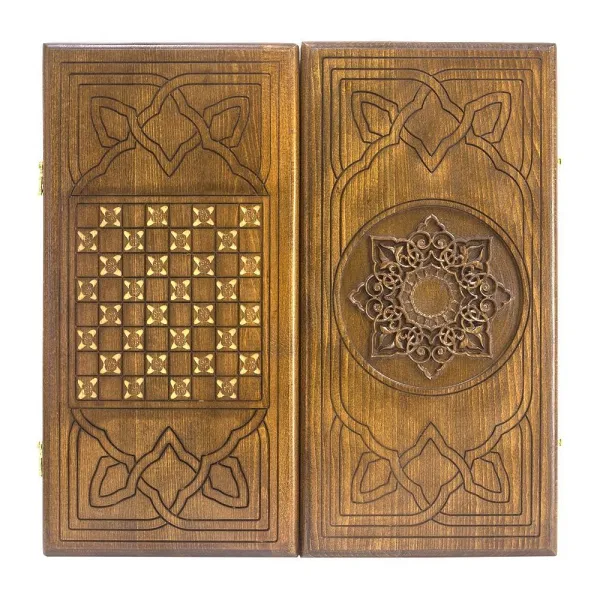 Нарды резные "Сияние 1" 50, Mkhitaryan