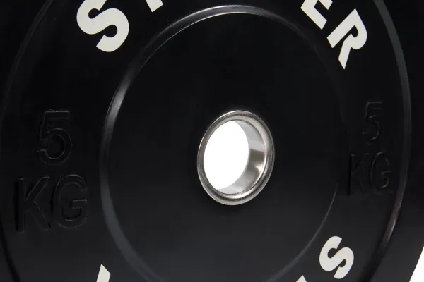 Диск 5 кг. каучуковый STECTER rubber bumper plates