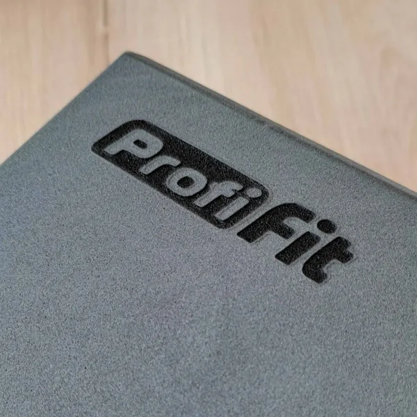 Блок для йоги серый PROFI-FIT