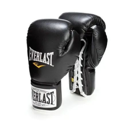 Перчатки боевые Everlast 1910 Fight Черный REG 8 Oz