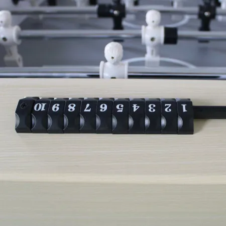 Игровой стол - футбол   "Prime"  бело-серый