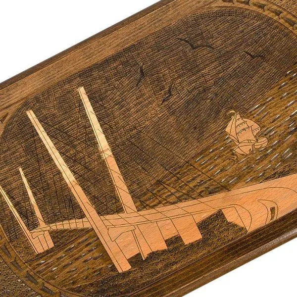 Нарды резные "Мост Русский", Ustyan