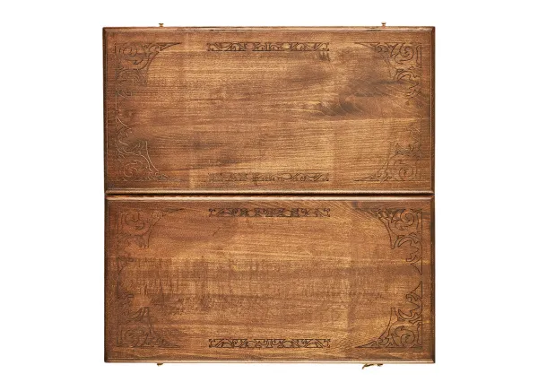 Нарды резные "Гладкие" 50, Ustyan