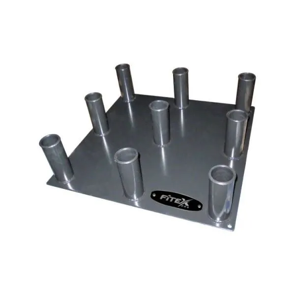 Напольная подставка для грифов (для 9шт.) Fitex PRO FTX-6314 фото Напольная подставка для грифов (для 9шт.) Fitex PRO FTX-6314