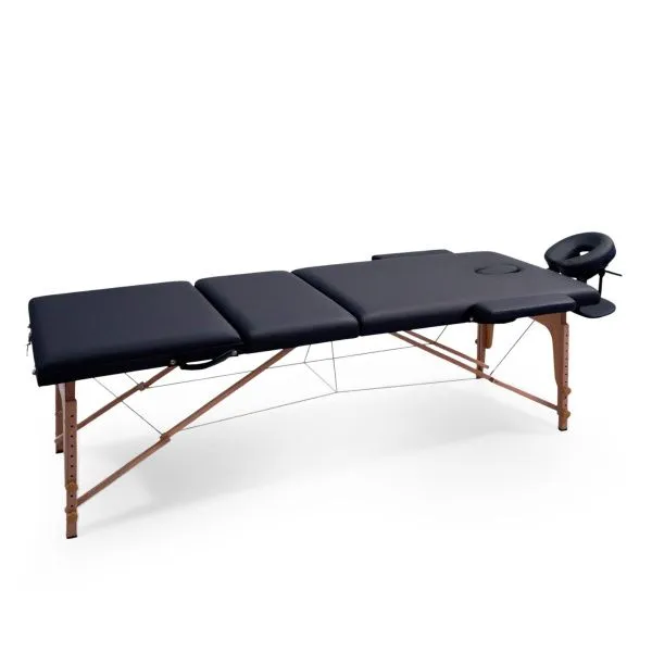 Массажный стол UNIX Standard 3 Section Black