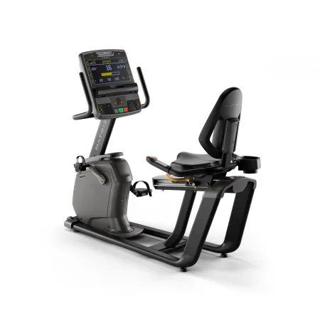 Горизонтальный велоэргометр MATRIX LIFESTYLE Черный с консолью PREMIUM LED