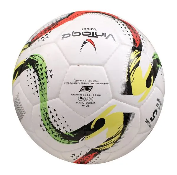 Мяч футбольный VINTAGE Target V100, р.5