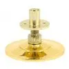 Опора регулируемая для бильярдного стола (пирамида, латунь D14 см)