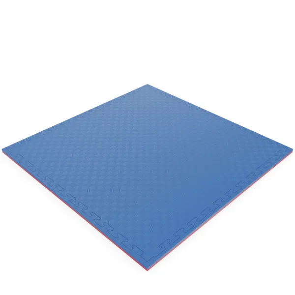 Будо-мат EVA DFC 100 x 100 см, 20 мм, цвет сине-розовый
