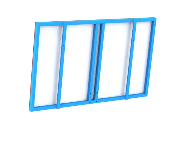 Баскетбольный щит 1800х1050 мм с регулировкой высоты из фанеры 9 мм