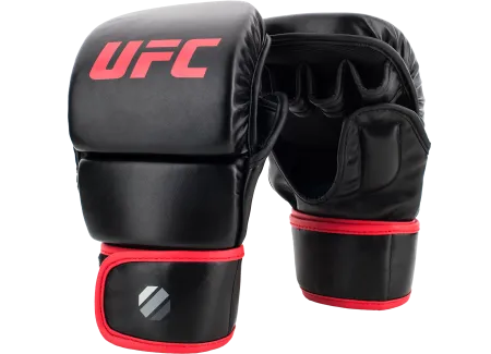 Перчатки MMA для спарринга UFC 8 унций S/M Черные