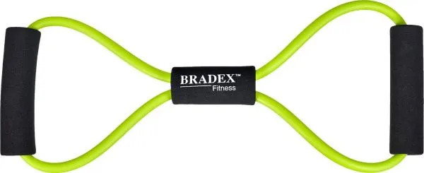 Эспандер «ВОСЬМЕРКА» Bradex SF 0237, 6*9*1000 мм, салатовый