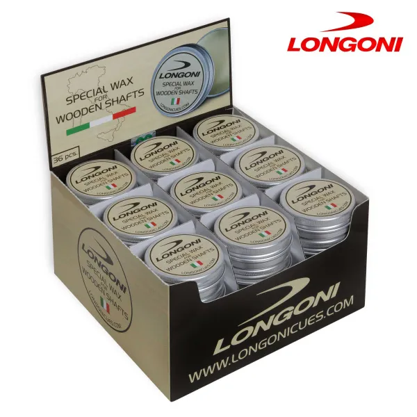 Воск для обработки кия Longoni Special Wax 30г