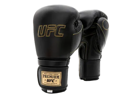 Премиальные тренировочные перчатки UFC на липучке 12 Oz