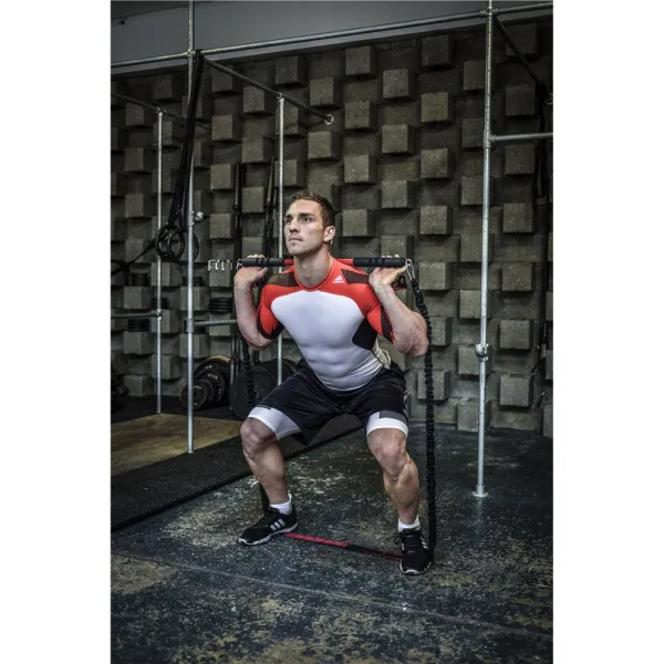 Гриф с эспандерами Adidas