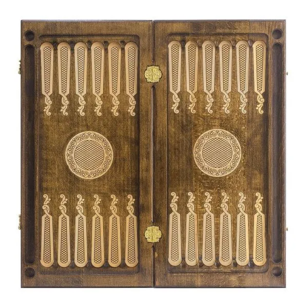 Нарды резные "Бесконечность" 60, Mkhitaryan