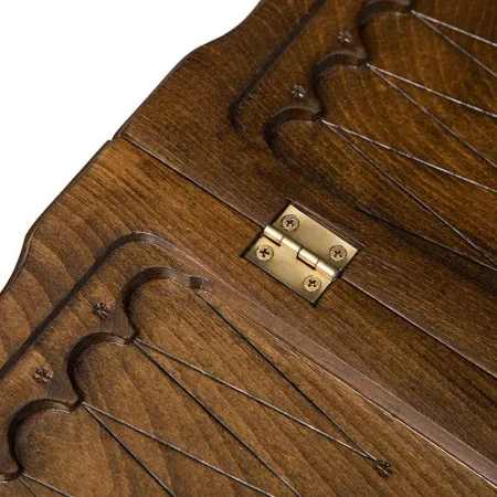 Нарды резные "Тигр" с ручкой 50, Haleyan