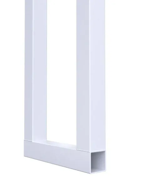 Баскетбольная стойка двухопорная с игровым щитом 1800х1050 мм и массовым кольцом