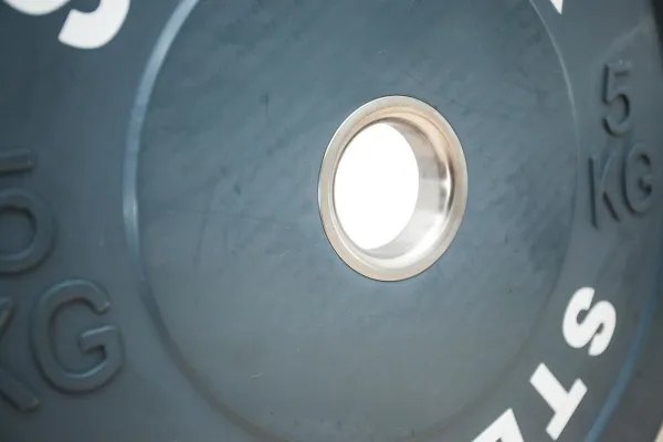 Каучуковый тренировочный диск STECTER 5 кг (серый)