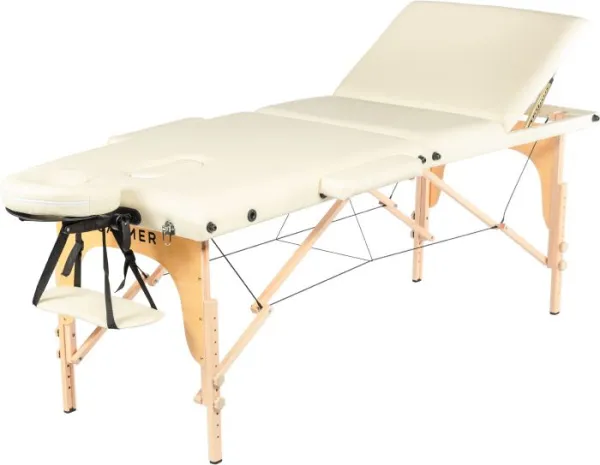 Массажный стол Calmer Bamboo Three 60 (бежевый)