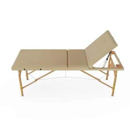 Массажный стол DFC NIRVANA, Relax Pro , дерев. ножки, цвет бежевый (Beige)