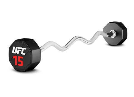 Сет из изогнутых уретановых штанг UFC  (10 шт)