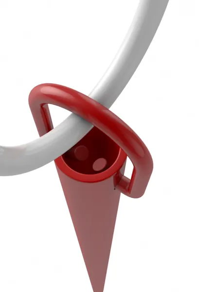 Шест металлический для лазания