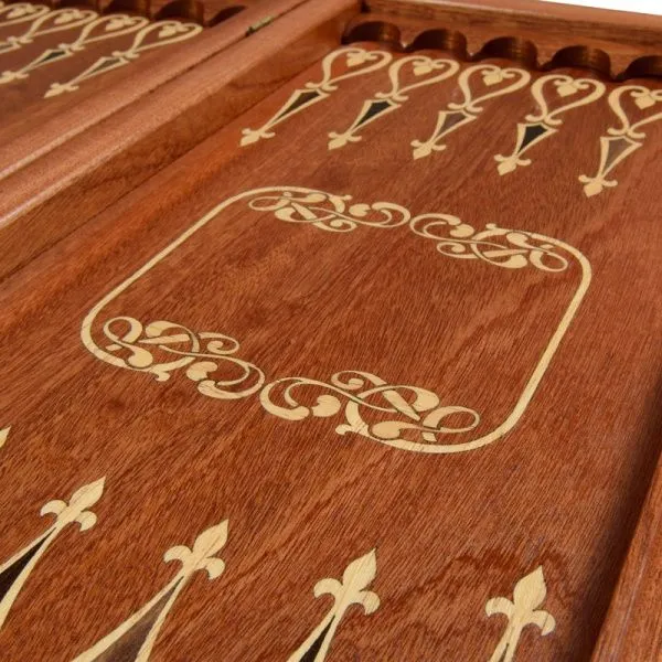 Нарды Ивановские "Георгий Победоносец" махагон