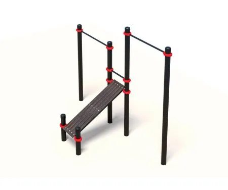 Турники  с лавочкой для пресса (PAW-20)