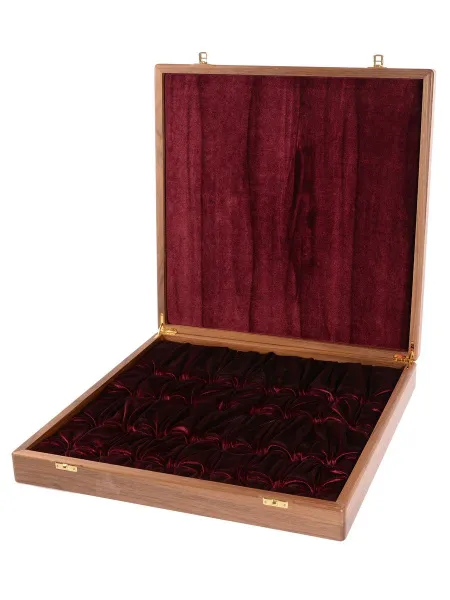 Шахматный ларец Woodgames Орех, 45 мм