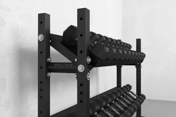 Стеллаж для инвентаря 1800х1160 (гири/гантели)