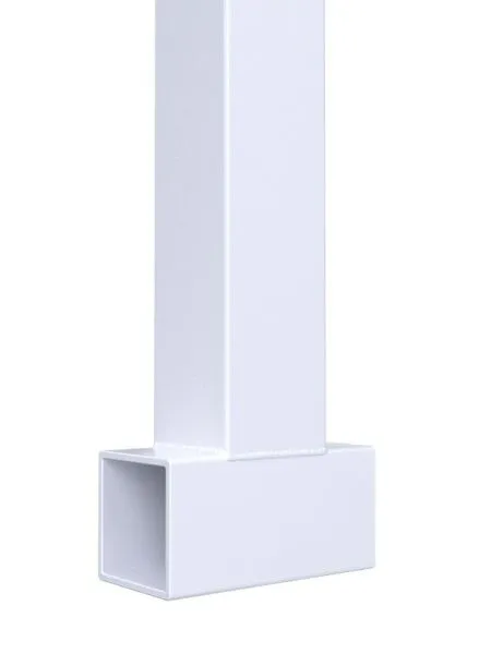 Баскетбольная стойка со стритбольным щитом 960х800 мм из оргстекла (усиленное кольцо)