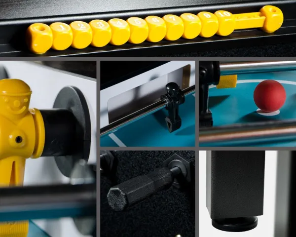 Настольный футбол кикер Marsel черный