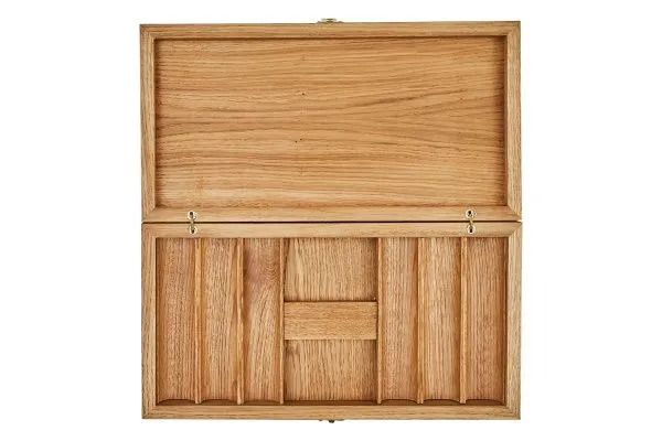 Дубовый кейс на 300 фишек