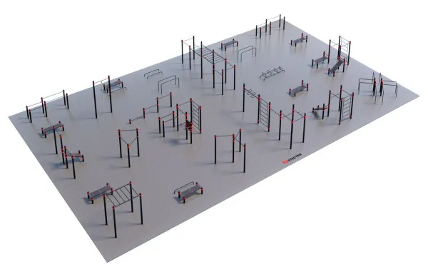 Проект "Парковая площадка для Воркаут 4-6"