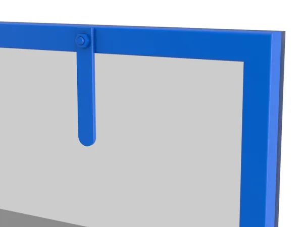 Щит баскетбольный 1200х900 мм тренировочный из оргстекла 10 мм