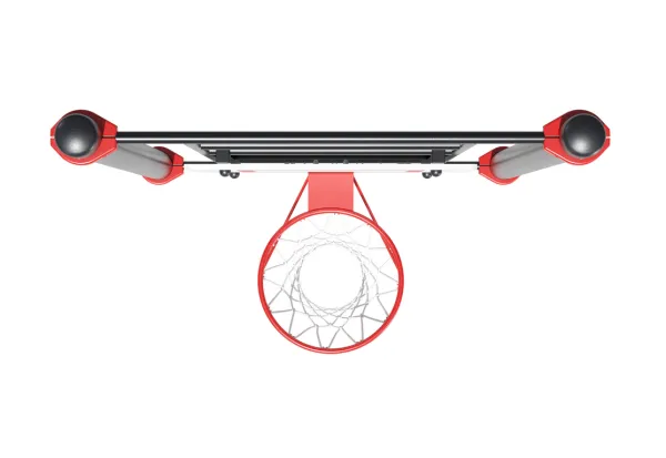 Гимнастический снаряд «Шведская стенка» с баскетбольным щитом 108х3,5 м