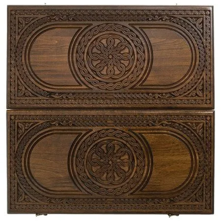 Нарды резные "Армянский узор-2" 60, Haleyan