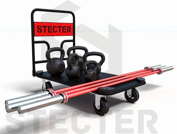 Транспортировочная тележка для спортивного инвентаря