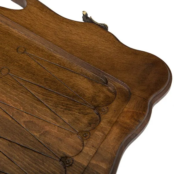 Нарды резные "Лошадь" с ручкой 60, Haleyan