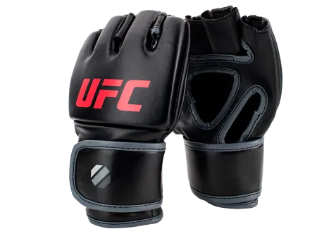 Перчатки MMA для грэпплинга UFC 5 унций S/M Черные