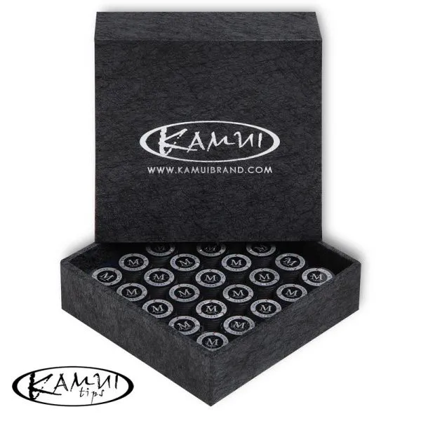 Наклейка для кия Kamui Clear Black ø13мм Medium 1шт.