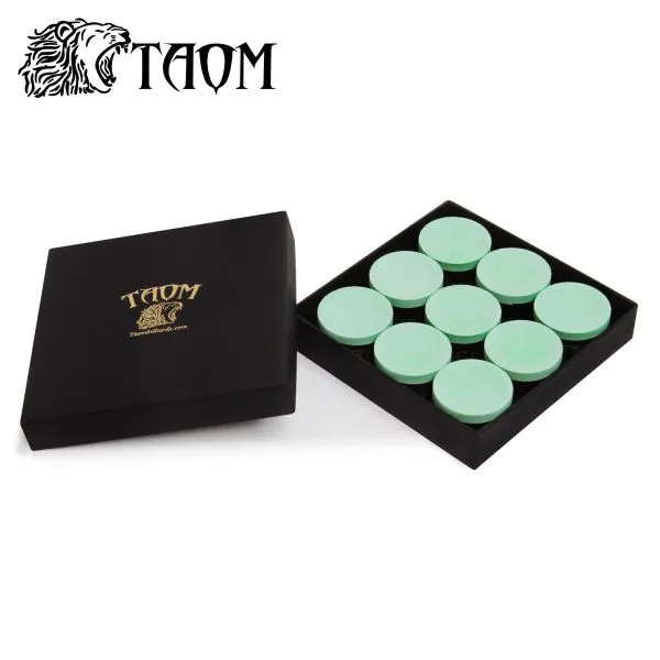 Мел Taom Chalk Snooker 2.0 Green 9шт.