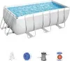 Каркасный бассейн Bestway Power Steel 56456 (412x201x122, с фильтр-насосом)
